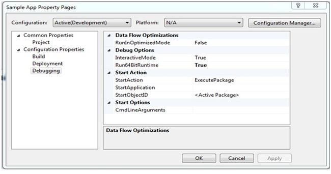 simple app property page